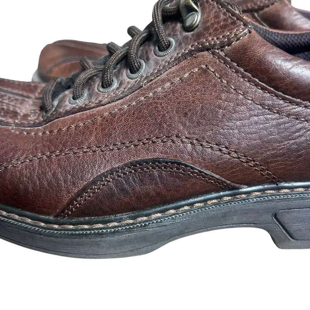 GH Bass Brown Leather Nixon Oxford Shoes Size 7M Dress Shoes